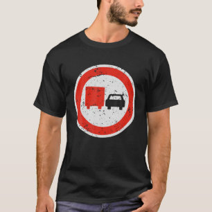 Vintage Road Signs Funny Traffic Signs Halloween T-Shirt