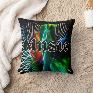 Vintage Rock n Roll Cushion