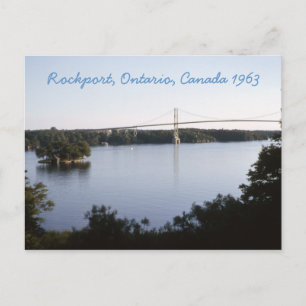Vintage Rockport Ontario Canada Postcard