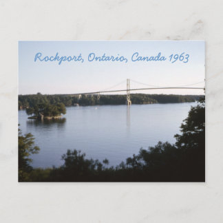 Vintage Rockport Ontario Canada Postcard