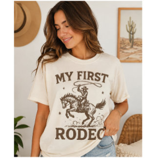 Vintage Rodeo Cowboy T-Shirt Western Horse