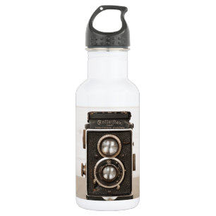 Vintage Rolleiflex Twin lens camera 532 Ml Water Bottle