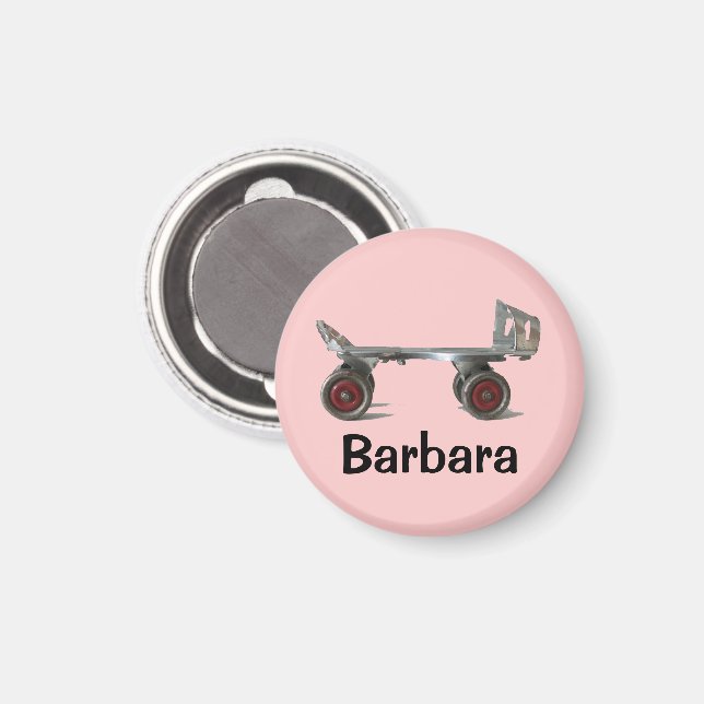 Vintage Roller Skate Magnet (Front/Back)