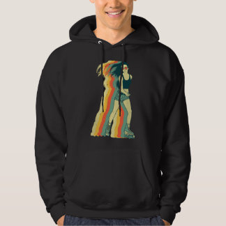 Vintage Roller Skating For Girls Women Roller Skat Hoodie