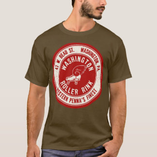 Vintage Roller Skating Washington Pennsylvania T-Shirt