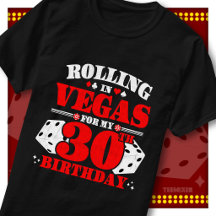 Vintage Rolling In Vegas 30th Birthday Party