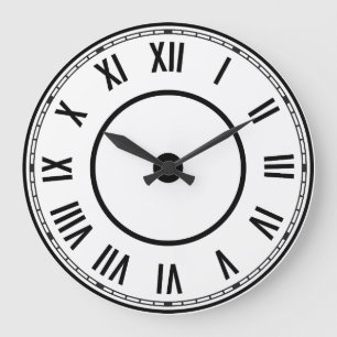 Vintage Roman Numerals Clock