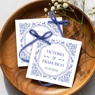 Vintage Romance Floral Wedding Favour Tags