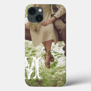 Vintage Romance Love Couple Monogram IPAD Case