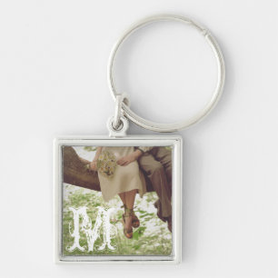 Vintage Romance Love Couple Teenagers Key Chain