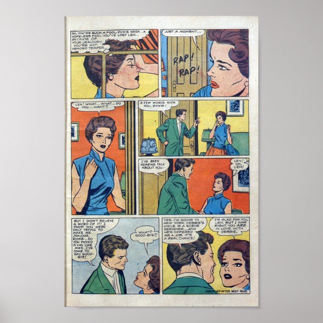 Vintage Romance Poster (Front)