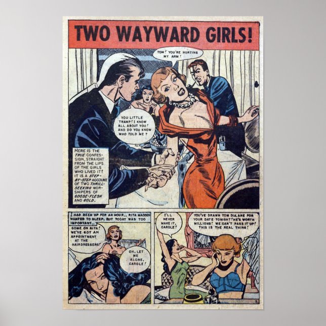 Vintage Romance Poster (Front)