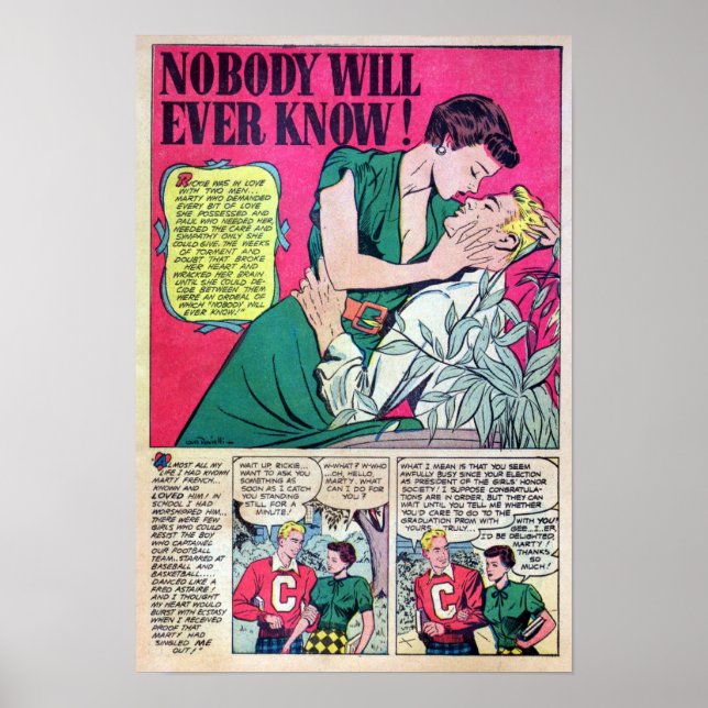 Vintage Romance Poster (Front)