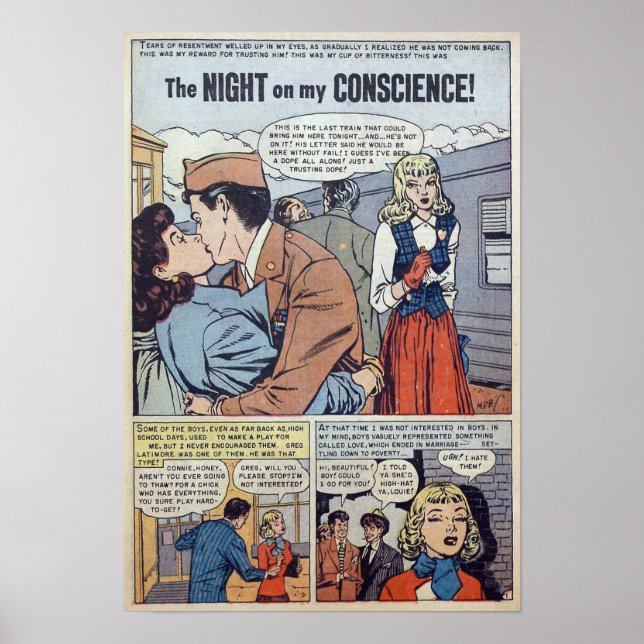 Vintage Romance Poster (Front)
