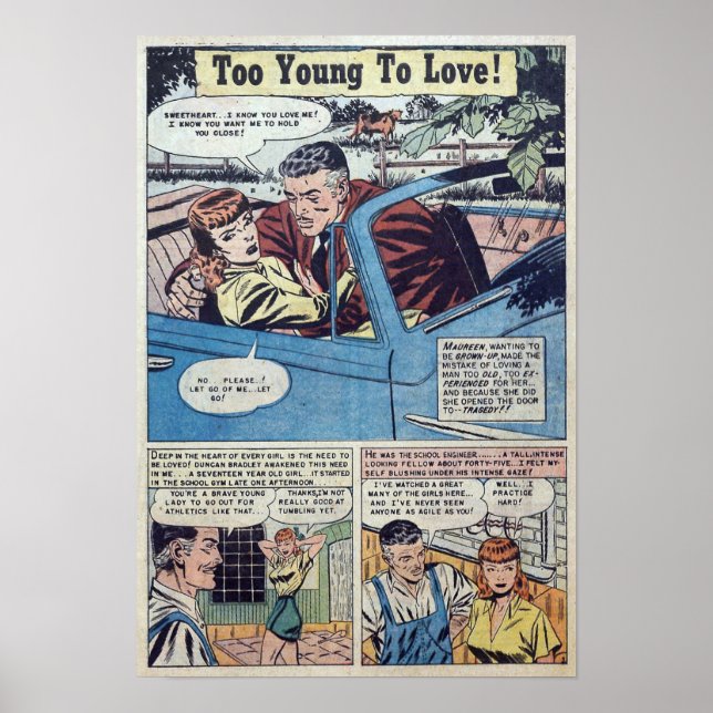 Vintage Romance Poster (Front)