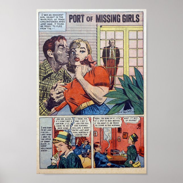 Vintage Romance Poster (Front)