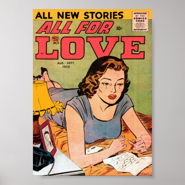 Vintage Romance Poster (Front)