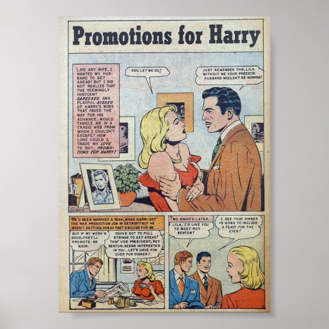 Vintage Romance Poster (Front)