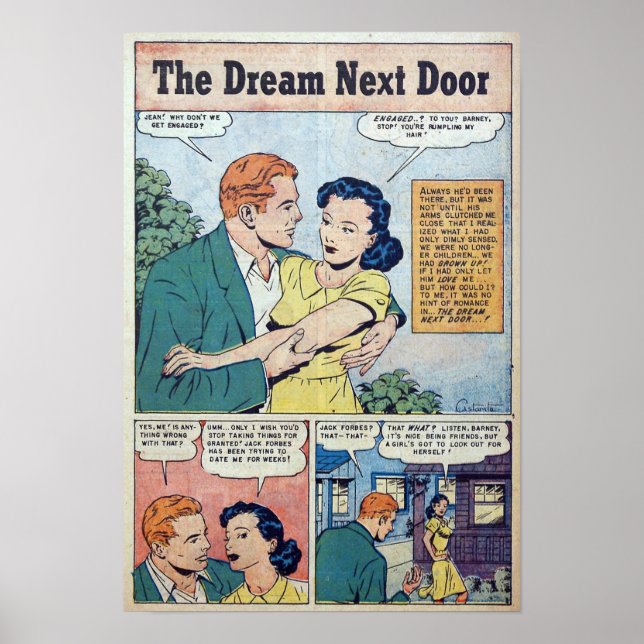 Vintage Romance Poster (Front)