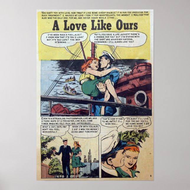 Vintage Romance Poster (Front)
