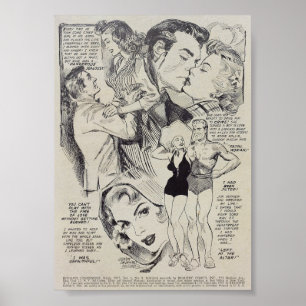 Vintage Romance Poster