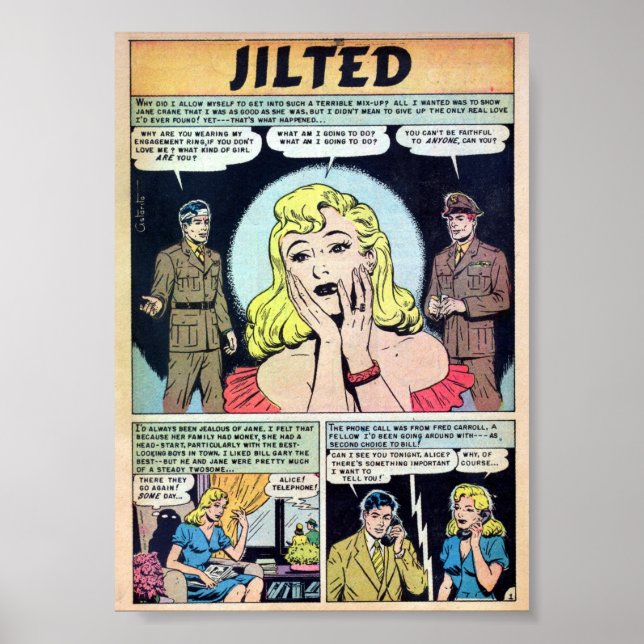 Vintage Romance Poster (Front)