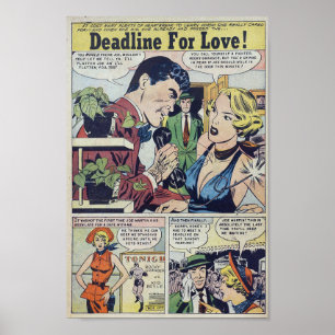 Vintage Romance Poster