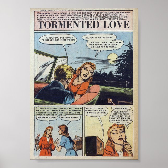 Vintage Romance Poster (Front)
