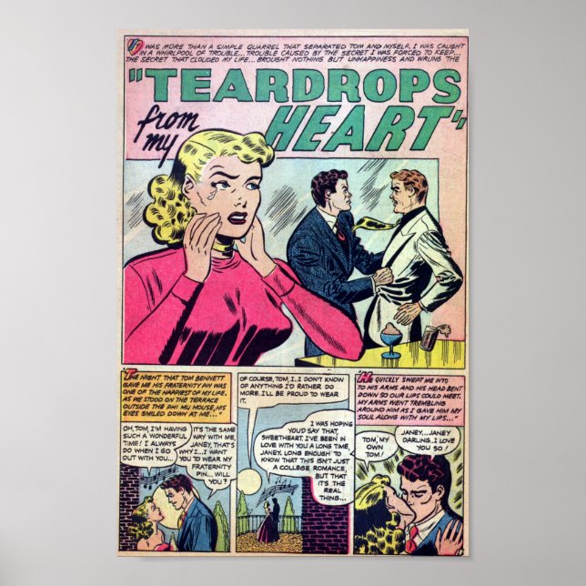 Vintage Romance Poster (Front)