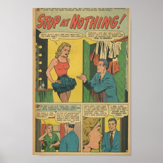 Vintage Romance Poster (Front)