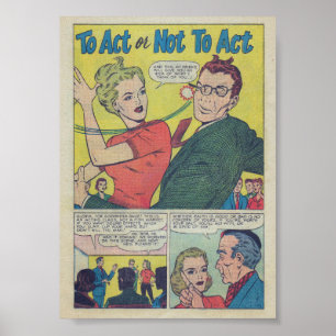 Vintage Romance Poster