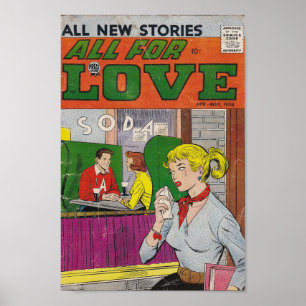 Vintage Romance Poster