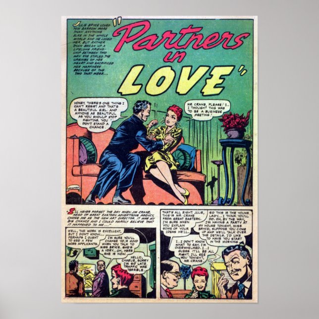 Vintage Romance Poster (Front)