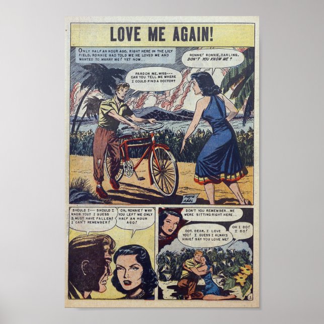 Vintage Romance Poster (Front)