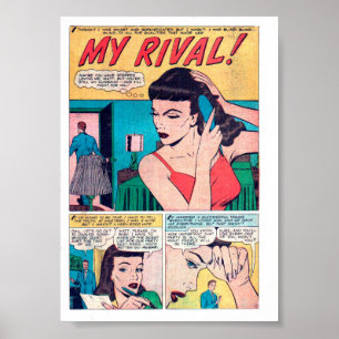 Vintage Romance Poster