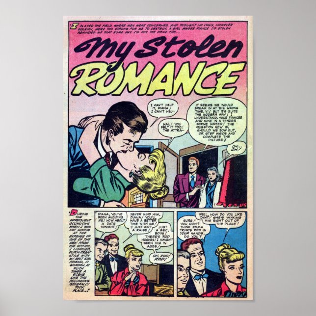 Vintage Romance Poster (Front)