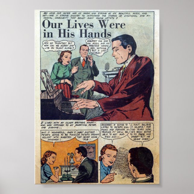 Vintage Romance Poster (Front)