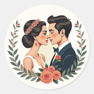 Vintage Romance Sticker