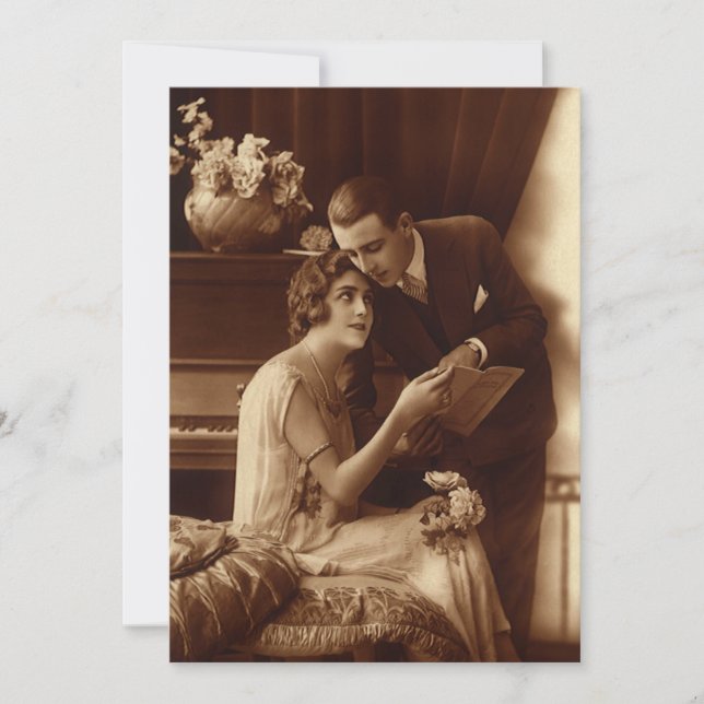 Vintage Romantic Music, Love and Romance Lovers (Front)