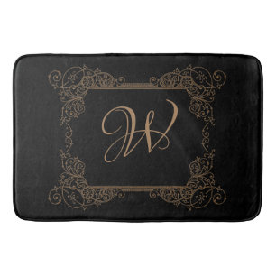 Vintage Romantic Steampunk Fairytale Bath Mat