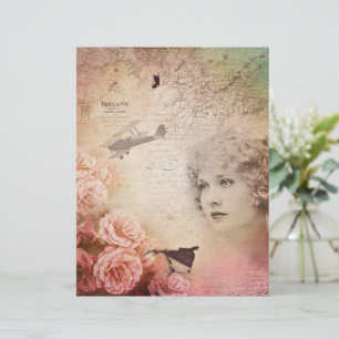 Vintage romantic travel