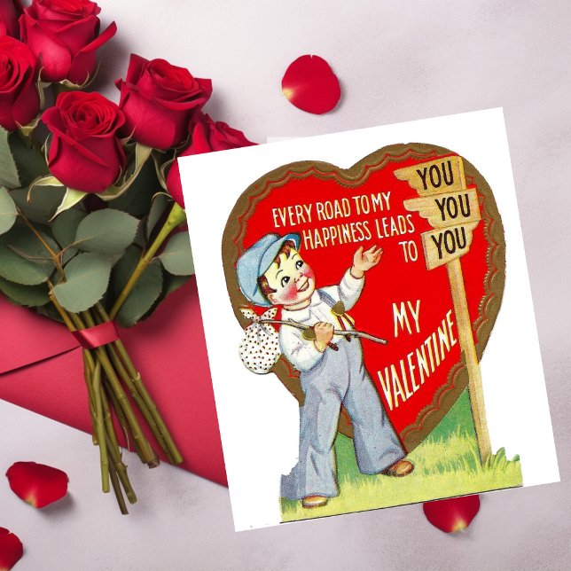 Vintage Romantic Valentine's Day  Card (Creator Uploaded)