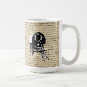 Vintage romany gypsy wagon coffee mug