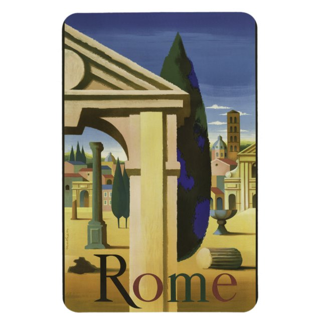 Vintage Rome Italy magnet (Vertical)