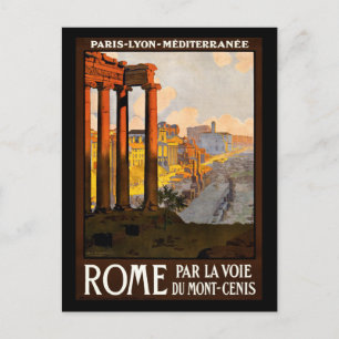 Vintage Rome Italy Postcard