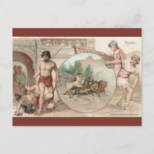 Vintage Rome Italy Postcard