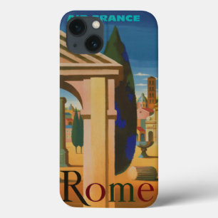 Vintage Rome Travel Poster Art iPhone 13 Case