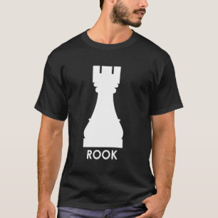 Vintage Rook Chess Piece  Chess Lover T-Shirt