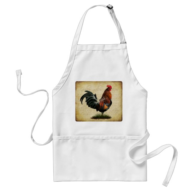 Vintage Rooster Apron (Front)