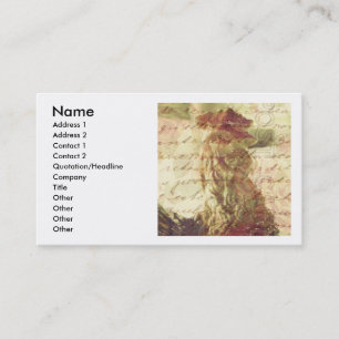 Vintage Rooster Business Card